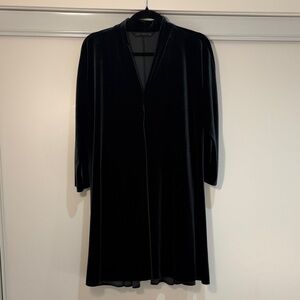 Zara Green Velvet Dress/tunic top